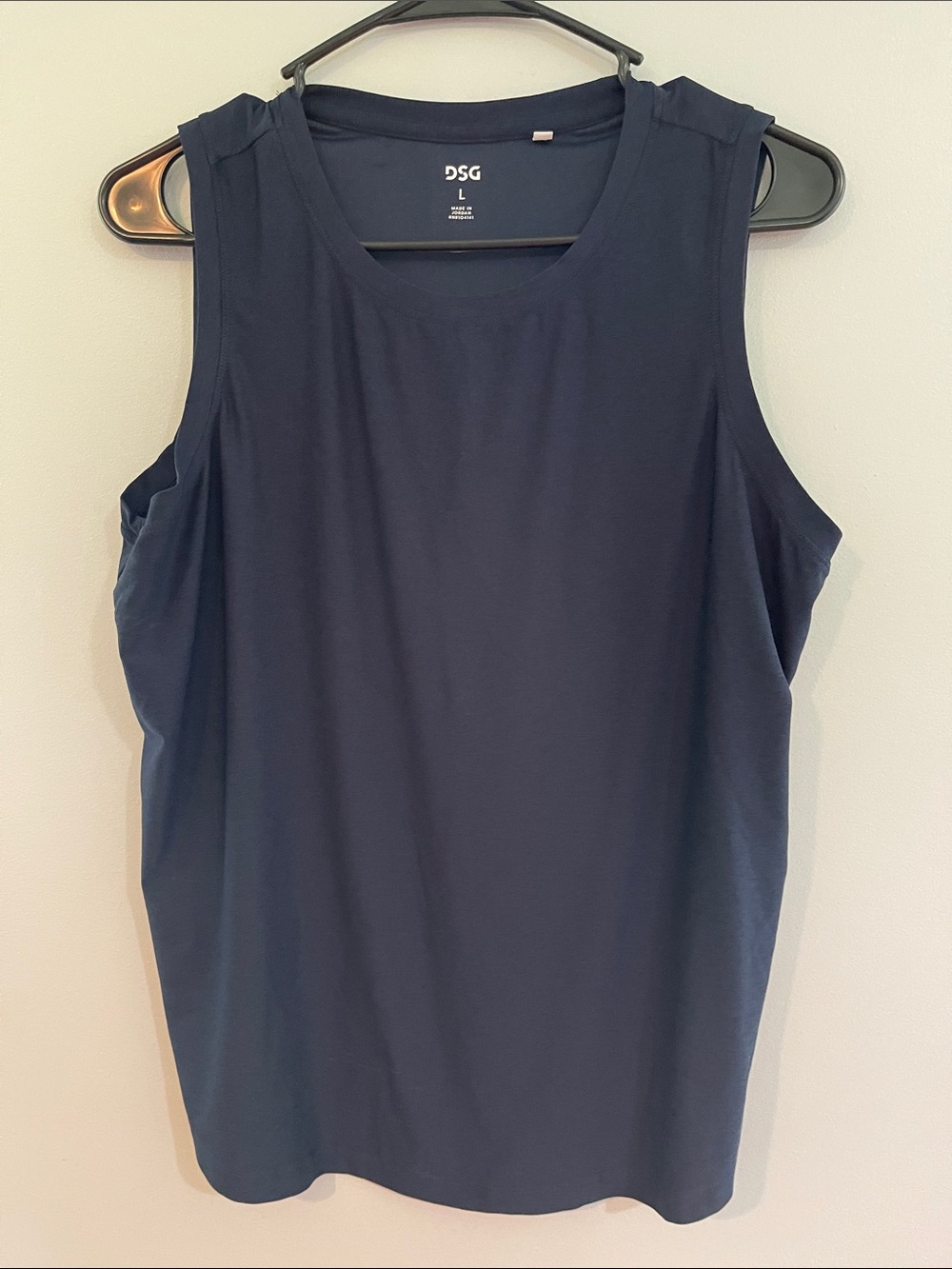 DSG Navy Blue Sleeveless Tank Top